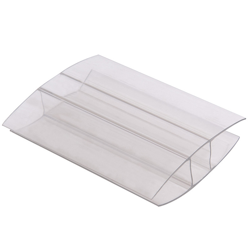 polycarbonate H profile, U profile 10mm, 8mm, 6mm, 4mm