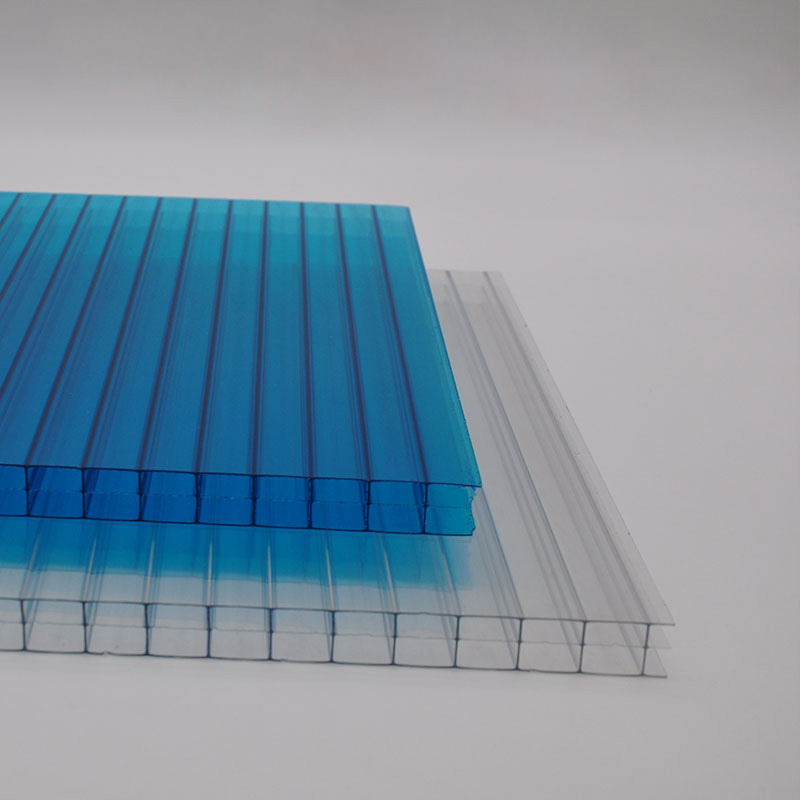 Polycarbonate sheet with twin wall triple wall for swimming pool cover