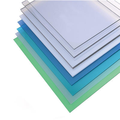 solid polycarbonate sheets anti-scratch with roller packing thickness1.5mm-20mm
